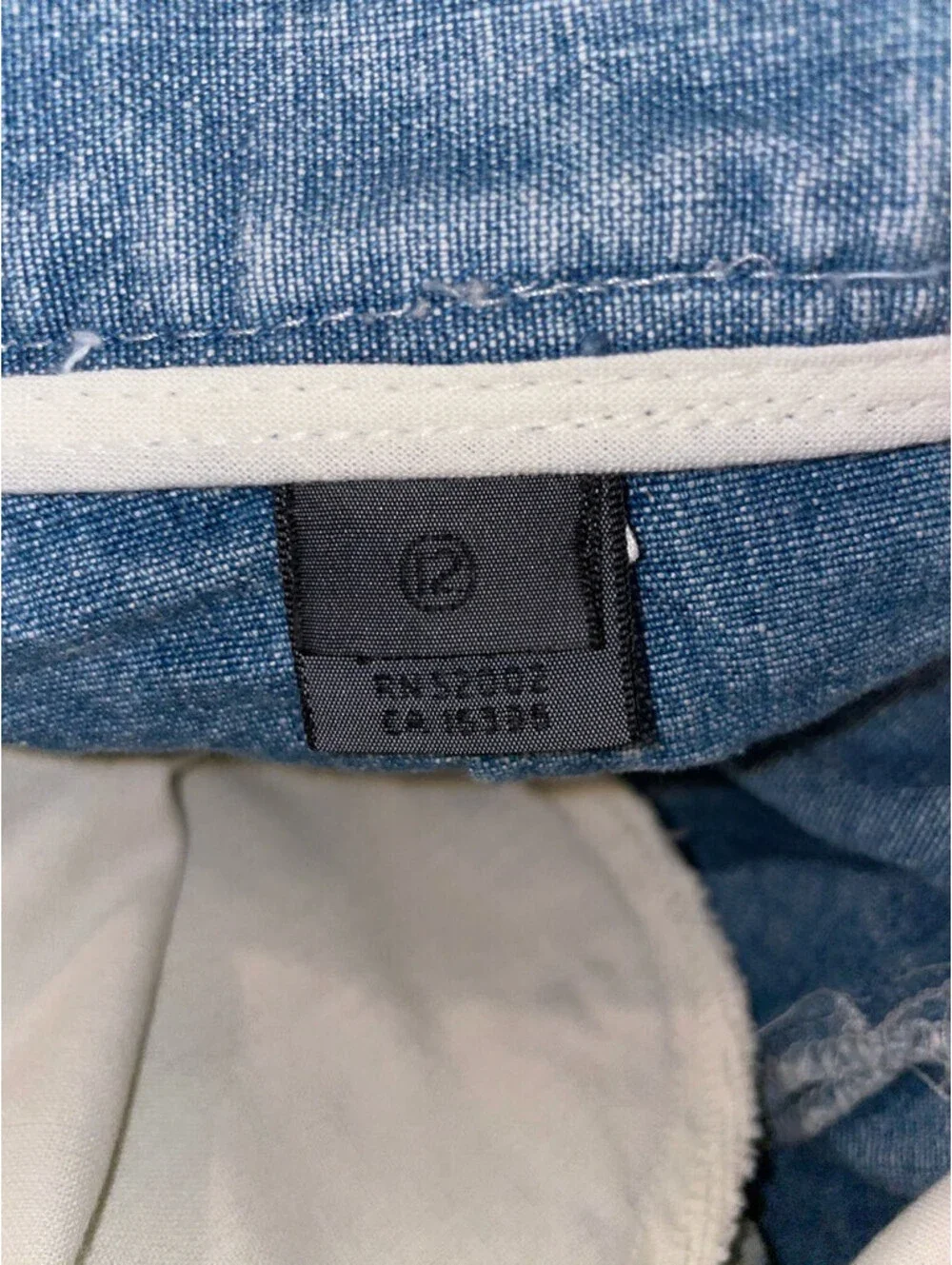 Vintage Lizwear Womens Straight Leg Jeans Blue Light Wash Denim 12 New With Tag!